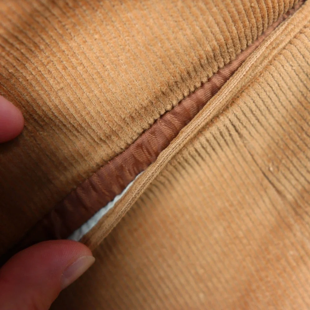Circle S Mens Tan Corduroy Western Blazer Sport Coat Elbow Patches 44R Vintage